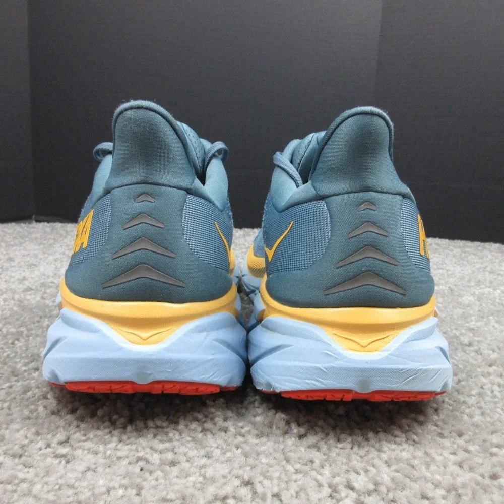 Hoka One One Sneakers Mens Size 12.5 D US Blue Clifton 8 Running Shoes Trainers